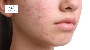 44.1 acné hormonal síntomas